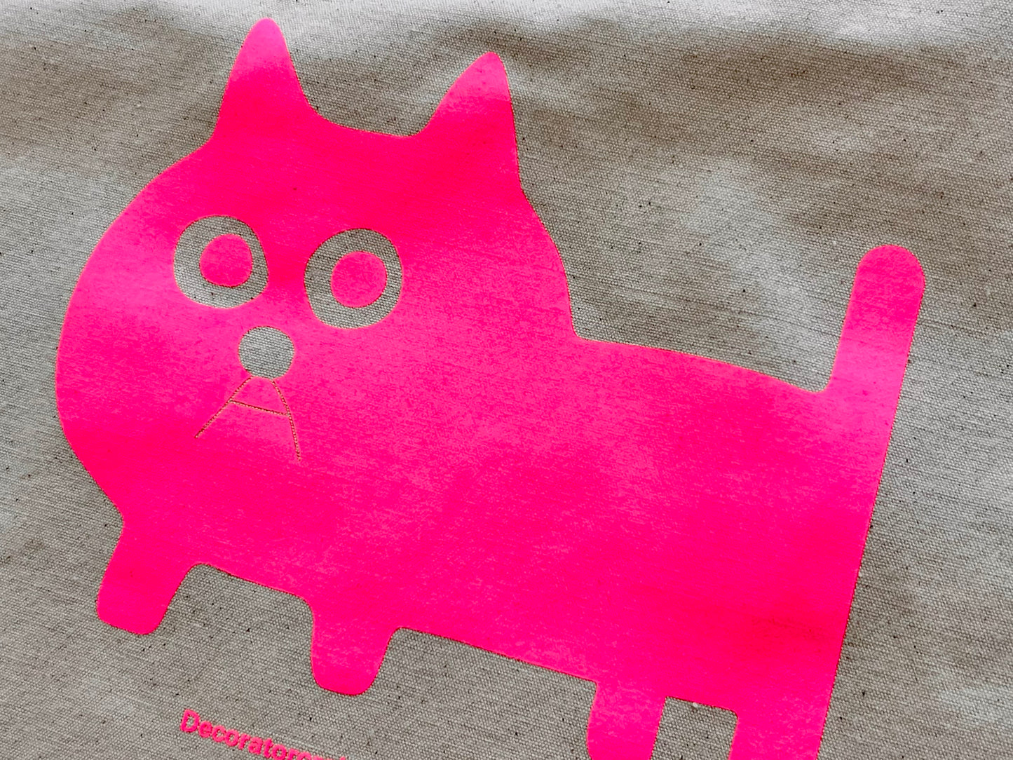 猫の小林さんのトートバッグ